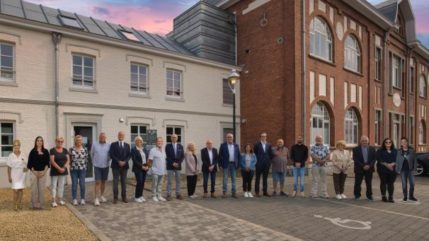 <p>Wie bei jeder Listenvorstellung wurde am Sonntag auch bei der NBK das obligatorische Gruppenbild geschossen.</p>
