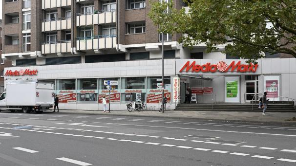 <p>Ein Blick von außen auf die Filiale in der Franzstraße: Mit dem Wegfall des traditionsreichen Mediamarkts verliert Aachen ein Stück seines vielfältigen Einzelhandels.</p>