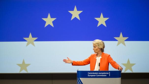 <p>EU-Kommissionspräsidentin Ursula von der Leyen hat ihre neue Mannschaft vorgestellt.</p>