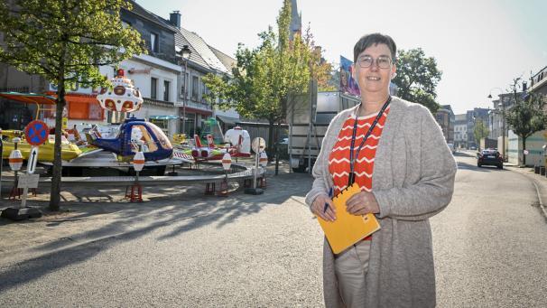 <p>Andrea Fischer hat als Platzmeisterin das Geschehen im Blick.</p>