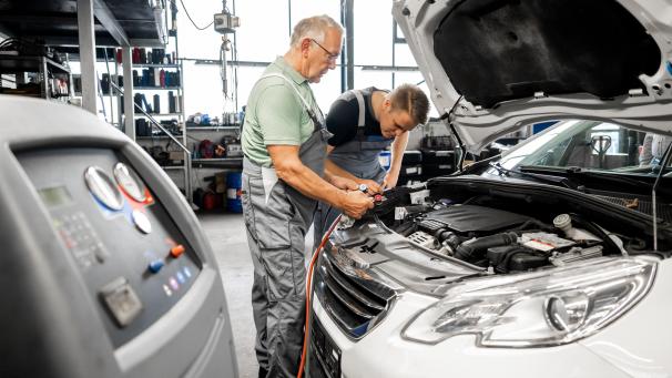 <p>11,5 Prozent der belgischen Arbeitnehmer sind älter als 60 Jahre.</p>