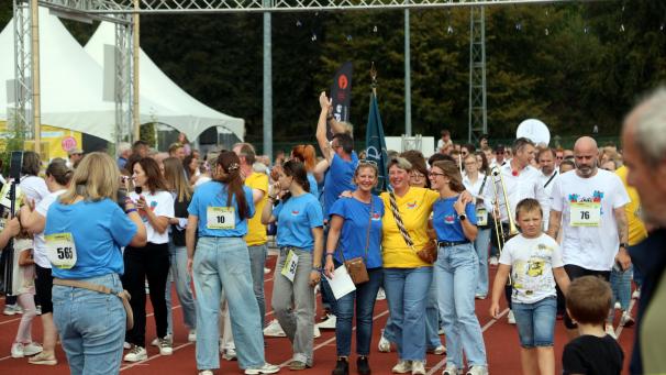 <p>Die Freude der Teilnehmer und Organisatoren beim Crac’Sathon in Malmedy war groß.</p>