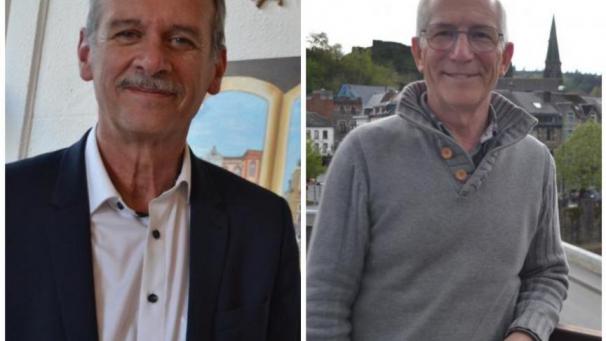 <p>Ziemliche beste Freunde: Gut zwei Wochen vor den Kommunalwahlen hat der Bürgermeister von La Roche, Guy Guilloteaux (links), seinen Amtsvorgänger Jean-Pierre Dardenne (rechts) wegen Verleumdung verklagt.</p>