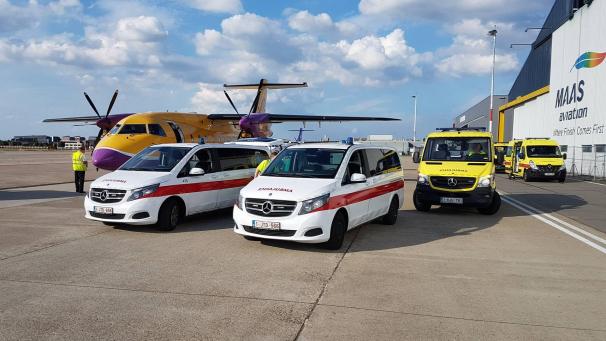 <p>Die Krankenwagen- und Notarztdienste bei der EBR stellt das Fachunternehmen ART (Ambuce Rescue Team) aus Wijnegem.</p>