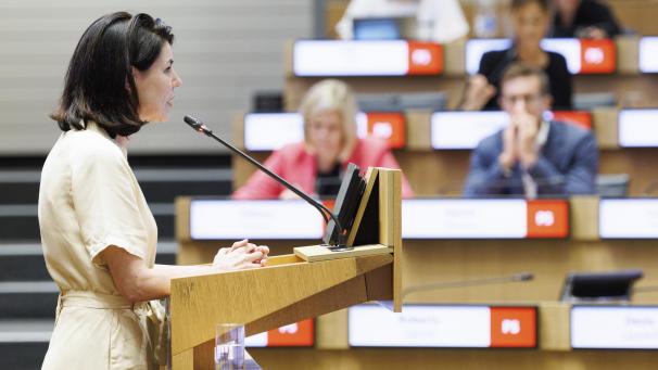 <p>Ministerin Valérie Glatigny</p>