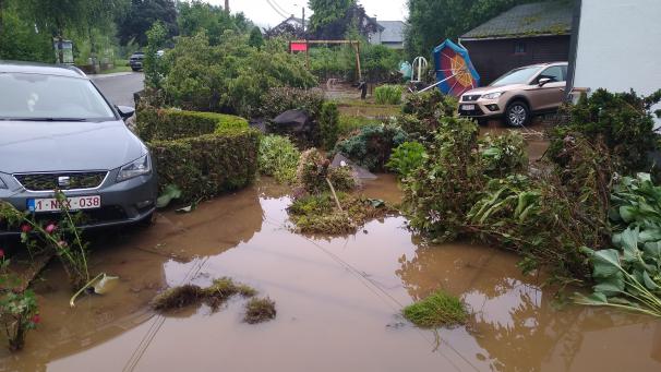 <p>Damit sich Bilder wie dieses vom 15. Juli 2021 in Schönberg möglichst nicht wiederholen, sollen im Einzugsgebiet der Our Hochwasserschutzmaßnahmen untersucht und umgesetzt werden.</p>