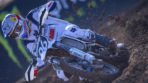 <p>Starker Saisonabschluss in der Motocross-Saison für den Belgier Lucas Coenen</p>