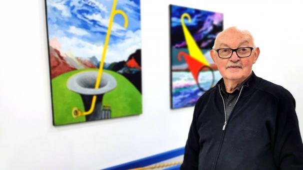 <p>„Jetzt habe ich Zeit, Künstler zu sein – und zwar ein freier Künstler“, betont der ehemalige IKOB-Direktor Francis Feidler. In Eupen stellt er eine Auswahl an Ölgemälden aus, die teilweise zum ersten Mal öffentlich gezeigt werden.</p>