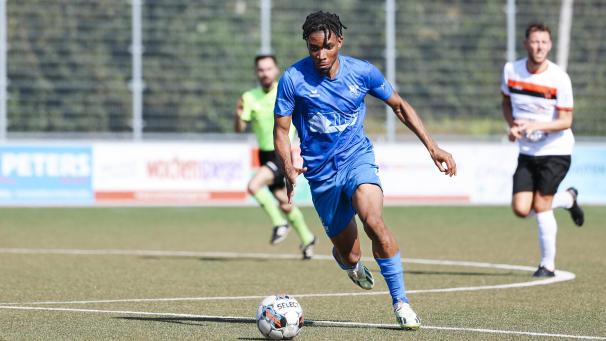 <p>Pascal Nzuzi tütete die Heimpunkte für den FC ein.</p>