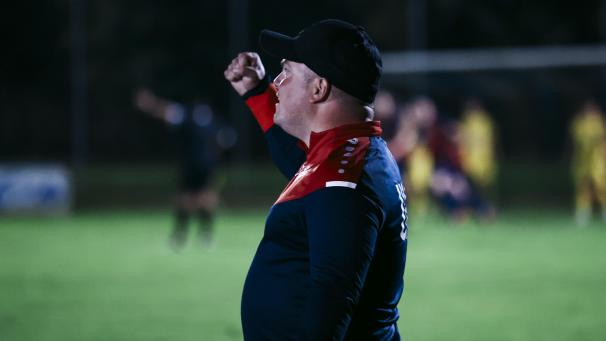 <p>Elsenborns Coach Andy Malmendier legt den Fokus auf den Klassenerhalt.</p>