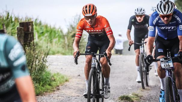 <p>Arne Janssens ist zufrieden nach dem WM-Rennen: „Solides Resultat für mich“</p>