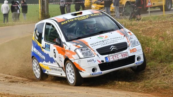 <p>Bruno und Guy Thiry warenim Citroën C2R2 Max rasant unterwegs</p>
