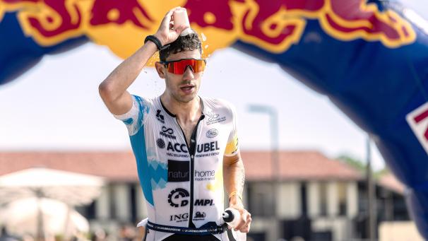 <p>Mit dem Triathlon in Vieux-Boucau-les-Bains endete Louis Heukemes´ erste Saison als Profi.</p>