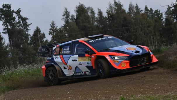 <p>Neuville-Wydaeghe (Hyundai) am Samstag unterwegs in Niederösterreich.</p>
