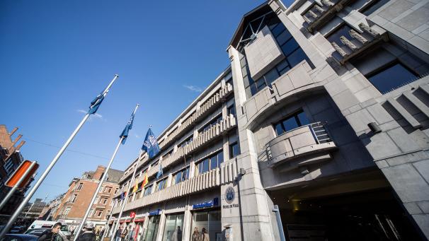 <p>Das Rathaus in Namur: Hier wird Ecolo in Zukunft nicht mehr mitregieren.</p>