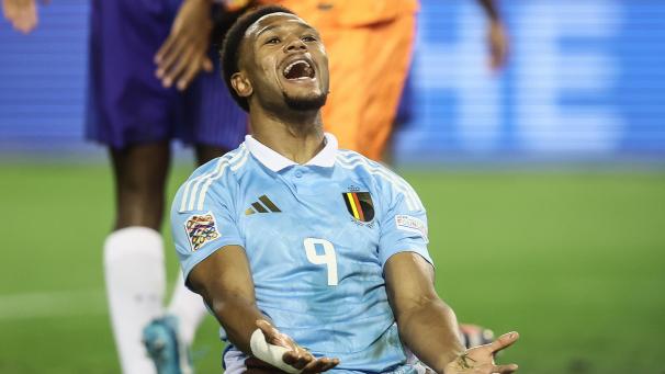 <p>Endlich trifft Loïs Openda: Der Angreifer belohnte Belgien für starke erste 45 Minuten. Die nächste Niederlage gegen Frankreich konnte aber auch er nicht verhindern.</p>