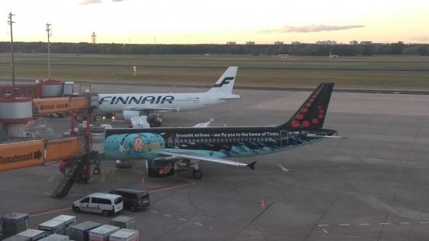<p>Das erste „Belgian Icon“ von Brussels Airlines, „Rackham“, wurde 2015 zu Ehren von Tim und Struppi eingeführt.</p>