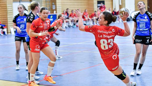<p>Die KTSV Eupen (hier Ilona Le Brigand) traf in eigener Halle auf Overpelt.</p>