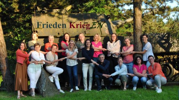 <p>Die Initiatoren des Erzählkonzerts „Frieden KriegEN“</p>
