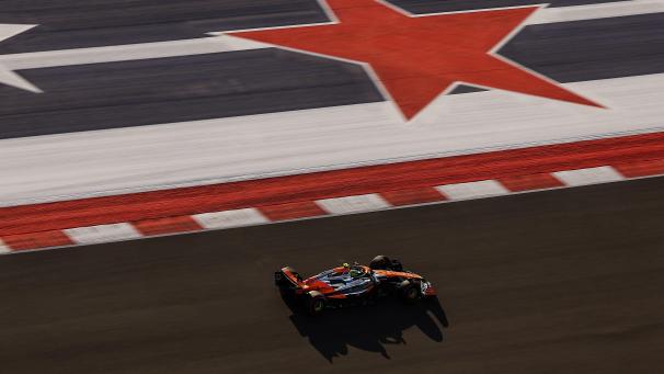 <p>Lando Norris hat sich nach dem kleinen Rückschlag im Sprintrennen mit der Pole für den Großen Preis der USA im WM-Kampf zurückgemeldet.</p>