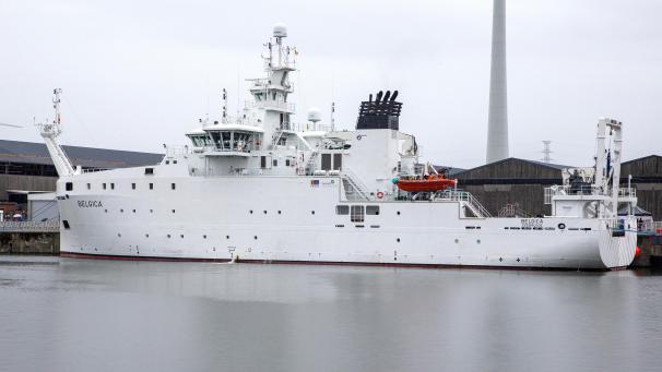 <p>Bis auf Weiteres liegt das belgische Forschungsschiff Belgica im Hafen von Zeebrügge vor Anker.</p>