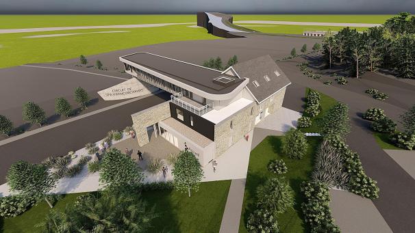 <p>Die „Ferme Foguenne“ wird zum neuen Empfang am Eingang „Ster“ umgebaut.</p>