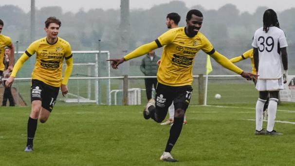 <p>Das Ende einer langen Verletzungs-Leidenszeit: Mit seinem Tor zum 2:0-Endstand meldete sich Sakah Stochkov in Raeren zurück.</p>