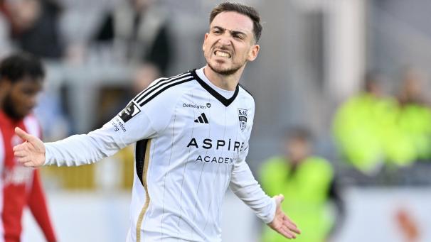<p>Kevin Möhwald kam gegen Lokeren-Temse auf seinen ersten Kurzeinsatz.</p>