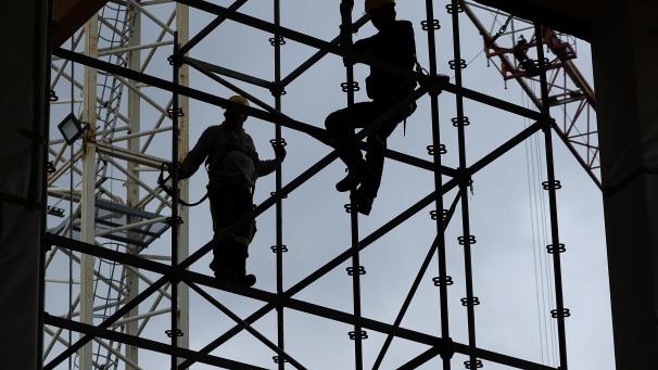<p>Auch im Bausektor sind die Zahlen rückläufig.</p>