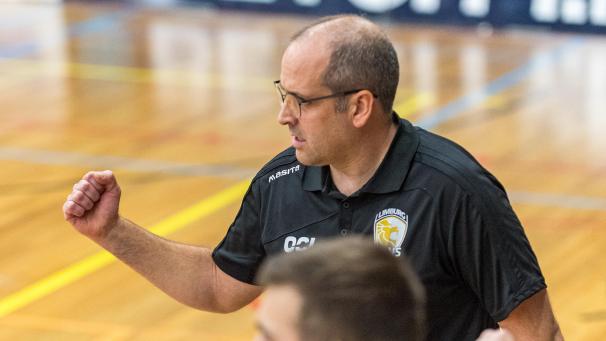 <p>Seit Sommer trainiert Bruno Thevissen die Limburg Lions.</p>