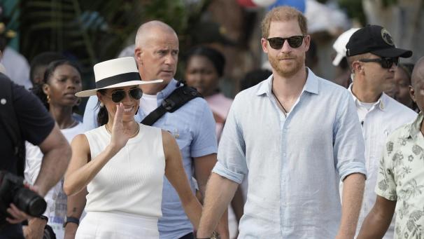 <p>Prinz Harry und Meghan</p>