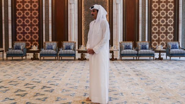 <p>Der Emir von Katar, Scheich Tamim bin Hamad al-Thani</p>