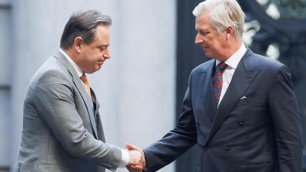 <p>Mit welcher Option De Wever heute beim König vorstellig wird, war am Montag noch unklar.</p>