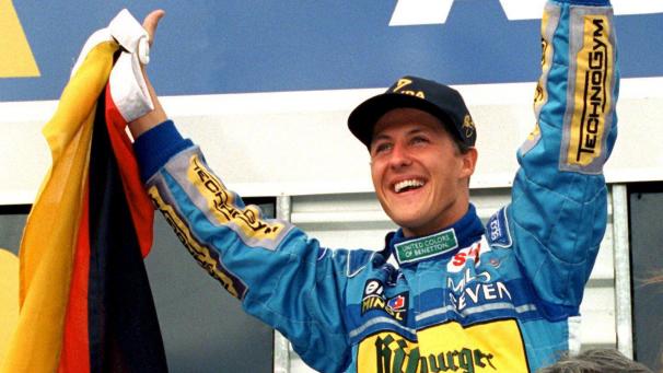 <p>13. November 1994: In Adelaide feiert Michael Schumacher seinen ersten WM-Titel.</p>
