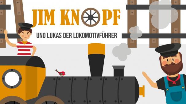 <p>Jim Knopf und sein bester Freund Lukas</p>