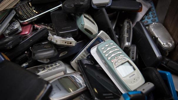 <p>Elektrogeräte auf Halde: Belgien hütet Millionen ungenutzter Geräte.</p>