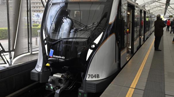 <p>Die Brüsseler Metro - hier eine Bahn vom Typ M7 - sorgte in der Hauptstadtfür Lärmbelästigung.</p>