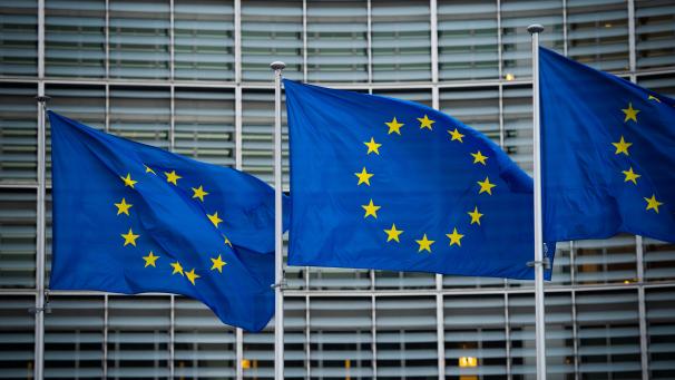 <p>Sitz der EU-Kommission in Brüssel</p>