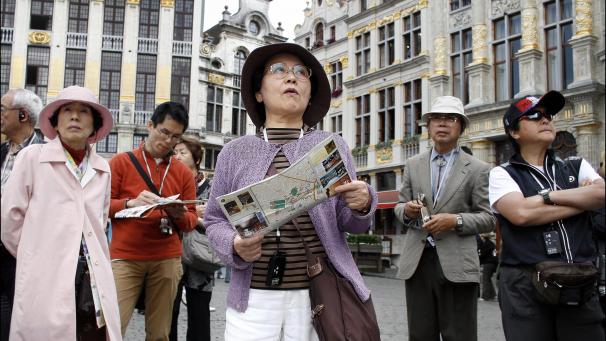 <p>Der Aufschwung unter den Touristen aus Asien, die Brüssel besuchen, hält an.</p>