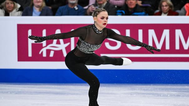 <p>Loena Hendrickx in Aktion</p>