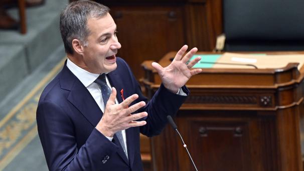 <p>Der scheidende Premierminister Alexander De Croo</p>