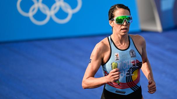 <p>Claire Michel bei den Olypmischen Spielen in Paris in Aktion</p>