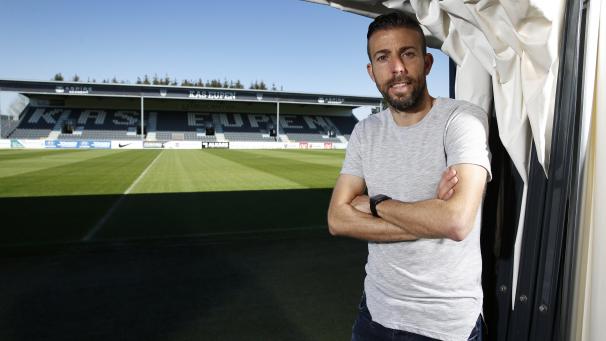 <p>Luis Garcia streifte sich im April 2019zum letzten Mal das Trikot der AS Eupen über.</p>