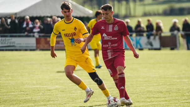 <p>Zehn Tore in vier Spielen: Ilan Hanf (links) befindet sich in Topform.</p>