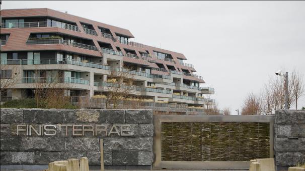 <p>Ein Blick auf den Komplex Finis Terrae in Knokke-Heist</p>