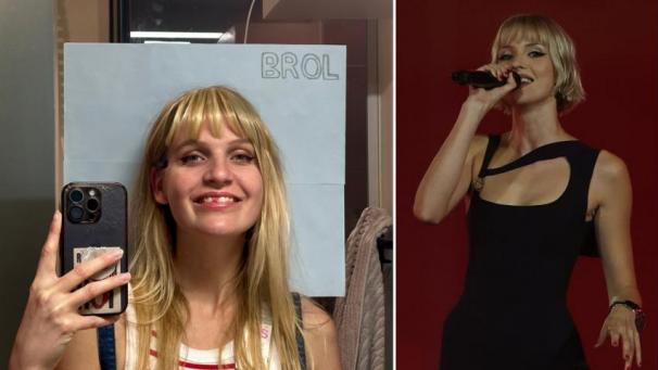 <p>Clara Laureys (links) wurde zur Doppelgängerin von Angèle (rechts) ernannt</p>