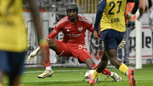 <p>Manaf Nurudeen fehlt der AS Eupen vorerst.</p>