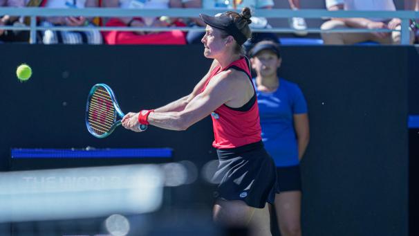 <p>Marie Benoit schielt auf ein Ticket zu den Australian Open.</p>