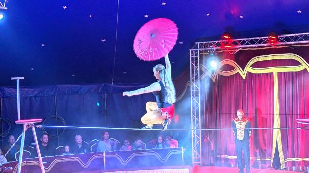 <p>Der Zirkus trumpft mit einem breiten Repertoire an Kunststücken auf.</p>