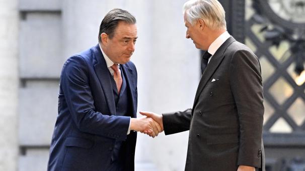 <p>Der König empfing Bart De Wever zum 14. Mal.</p>